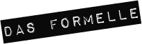 Das Formelle